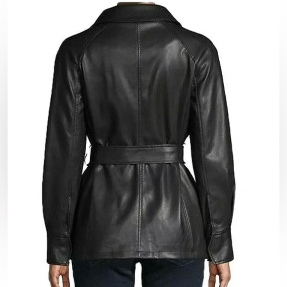 Bagatelle NYC black vegan leather utility jacket - Picture 2 of 7